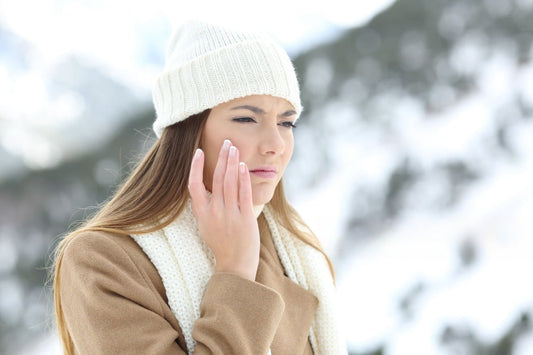 What causes dry skin in winter