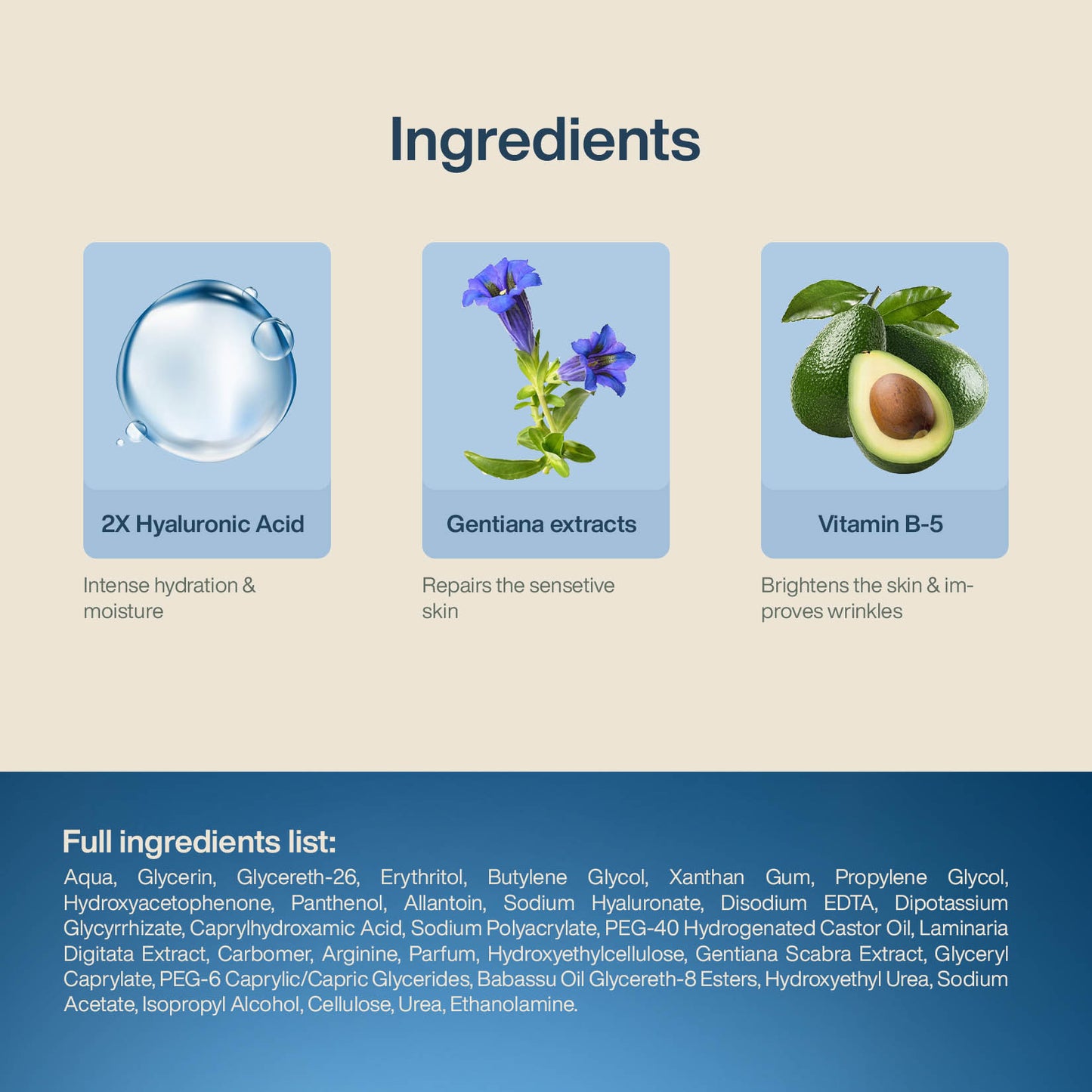 Hyaluronic Acid Mask Sheet