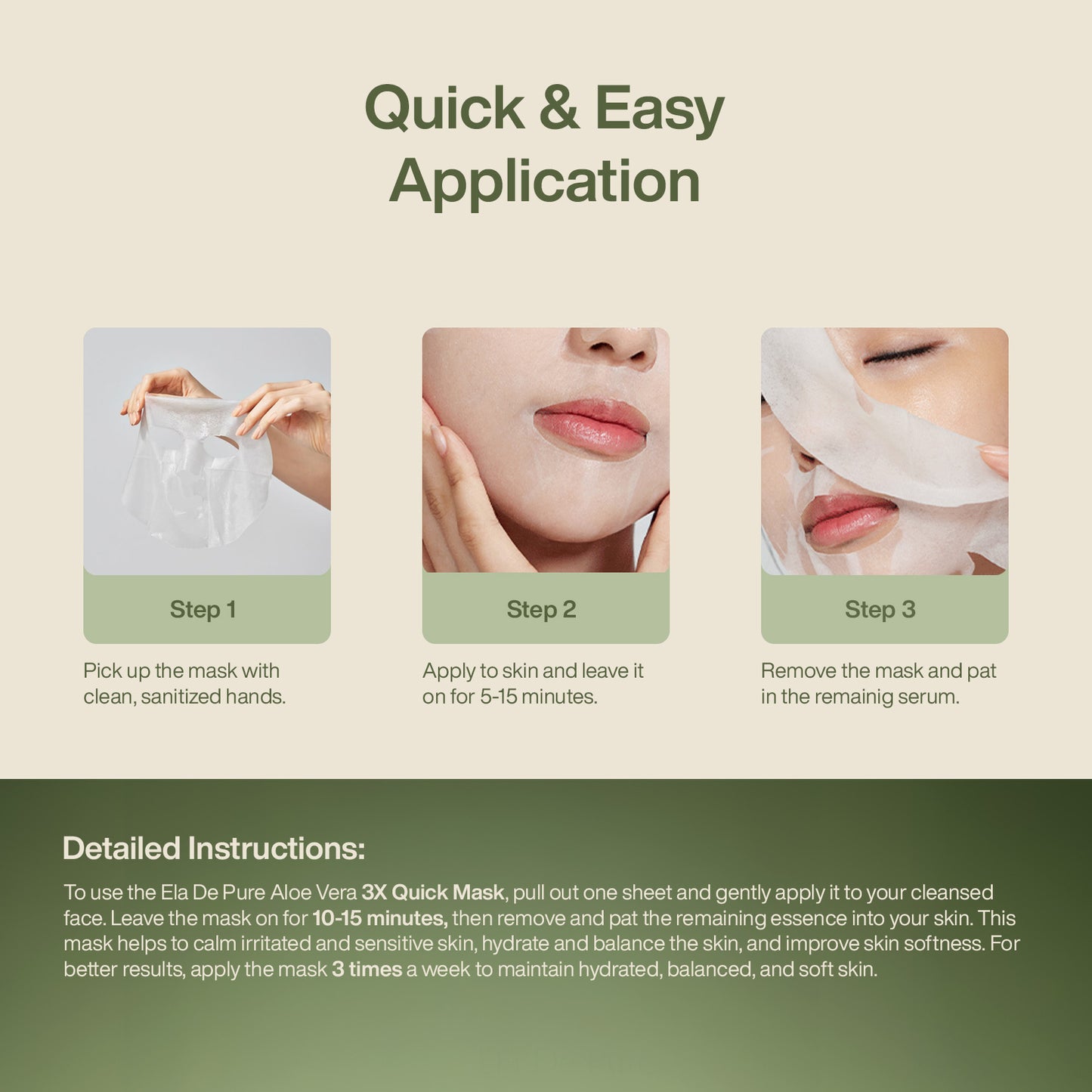 Aloe Vera Mask Sheet