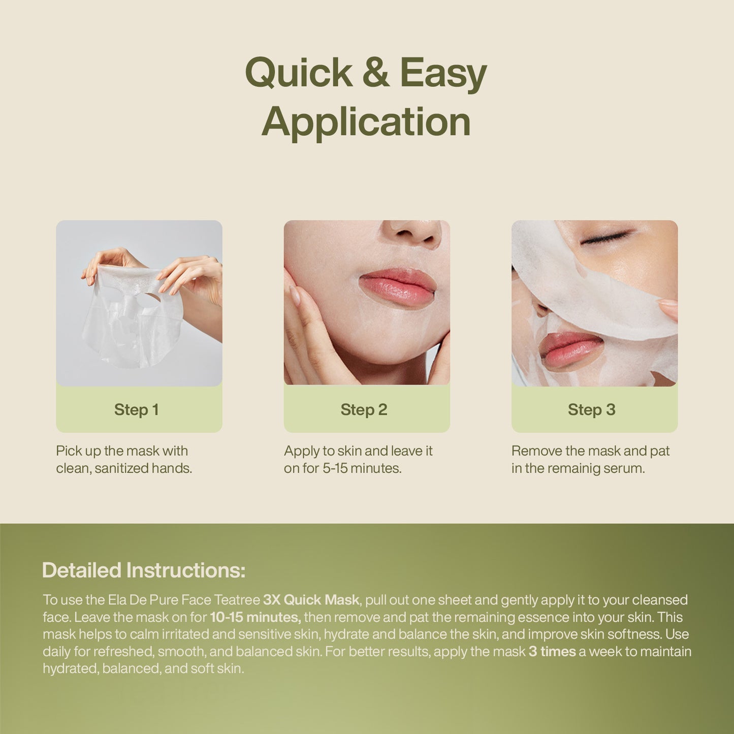 Tea Tree Mask Sheet