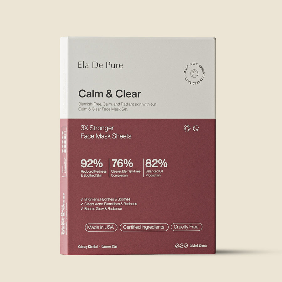 Calm and Clear Face Mask Sheet Set